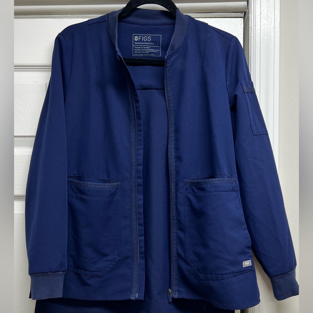 Figs Bellery Scrub Jacket